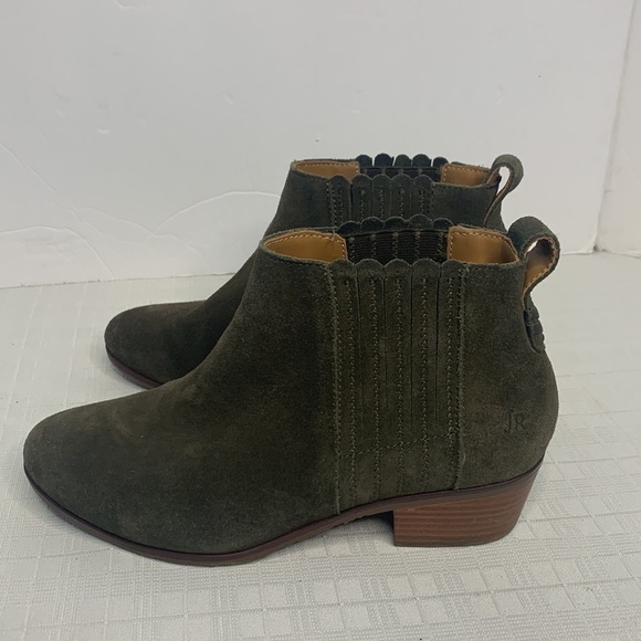 Jack Rogers Pippa Bootie in Pine Green - Picture 4 of 8